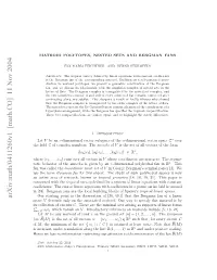 Arxiv:Math/0411260V1