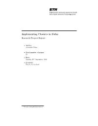 Implementing Closures in Dafny Research Project Report