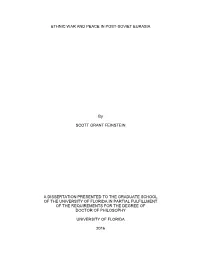 University of Florida Thesis Or Dissertation Formatting