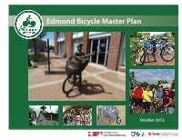 Bicycle Master Plan