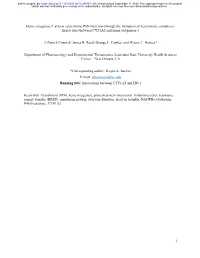 Heme Oxygenase-1 Affects Cytochrome P450 Function Through the Formation of Heteromeric Complexes: Interactions Between CYP1A2 and Heme Oxygenase-1