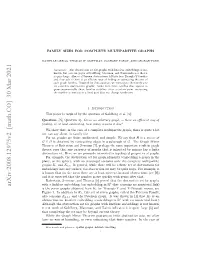 Arxiv:2008.12975V2 [Math.CO] 30 Mar 2021 R Is the Seven Graphs Obtained from K6 by Triangle-Y and Y-Triangle Moves, See Figure 1