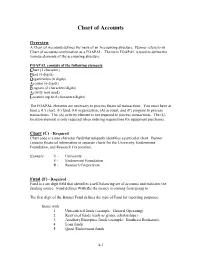 Chart of Accounts Manual