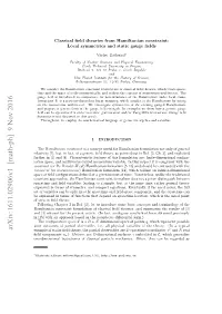 Classical Field Theories from Hamiltonian Constraint: Local