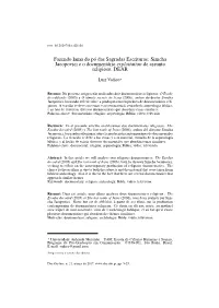 Simcha Jacopovici E O Documentário Exploitation De Assunto Religioso, DEAR