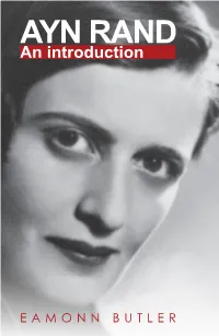 AYN RAND an Introduction