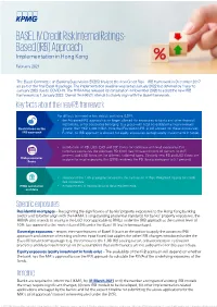 BASEL IV Credit Risk Internal Ratings-Based (IRB) Approach