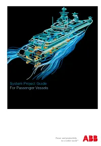 System Project Guide for Passenger Vessels
