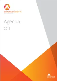 Advanced World Customer Agenda V2.Indd