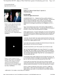 Black Hawk Down' Speaks in Chambersburg (Print View) Page 1 of 2