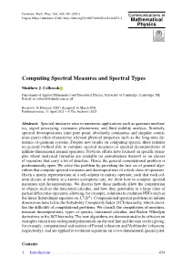 Computing Spectral Measures and Spectral Types