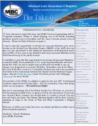 February 2014 Ediition of the Take