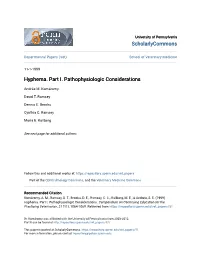 Hyphema. Part I. Pathophysiologic Considerations