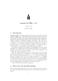 Soyombo for LATEX, V. 0.9