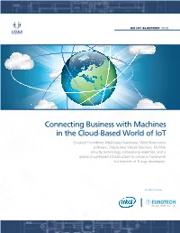 Connecting Business with Machines in the Cloud-Based World Of