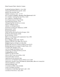 Entire Treasures Talks Collection Contents