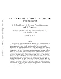 Heliograph of the UTR-2 Radio Telescope