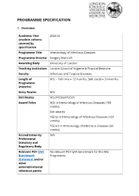 Programme Specification