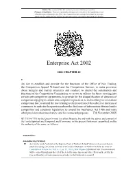 The Enterprise Act 2002 (Super-Complaints to Regulators) Order 2003 (S.I