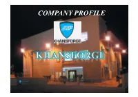 Company Profile Foreword Message