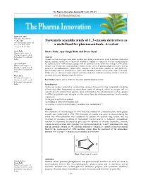 Systematic Scientific Study of 1, 3-Oxazole