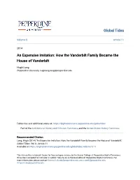 How the Vanderbilt Family Became the House of Vanderbilt