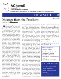 NEWSLETTER Achems