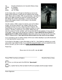 Apocalypto Parent Perm Slip.Pages