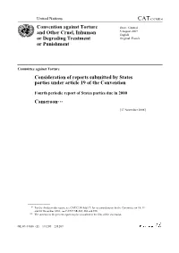 Consideration of Reports Submitted by States Parties Under Article 19 of the Convention