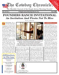 F Founders Ranch Invitational