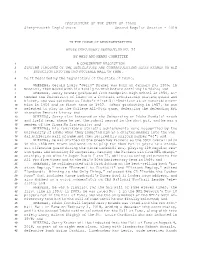 House Concurrent Resolution No