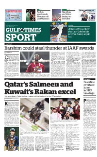 Sadd to Host Duhail in Clash of Top Guns
