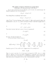 The Number of Degrees of Freedom of a Gauge Theory (Addendum to the Discussion on Pp