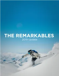 THE REMARKABLES 2019 Update Find Your Freedom