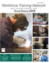 Class Catalog 2019