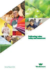 Delivering Value Today and Tomorrow
