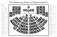 2020 Minnesota House of Representatives Seating Chart