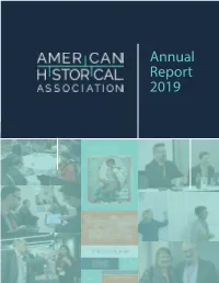 Annual Report 2019 Table of Contents