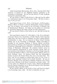 436 Obituaries. JAMES ALEXANDER MACDONALD, M.A., B.Sc