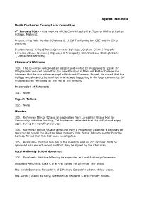 Agenda Item No:4 North Chichester