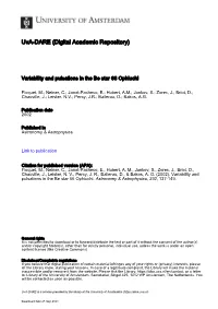 Astronomy & Astrophysics
