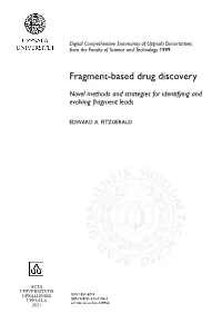 Fragment-Based Drug Discovery