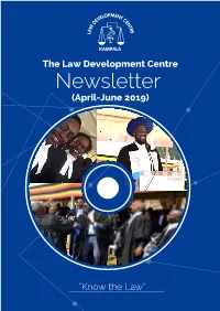LDC Newsletter for April