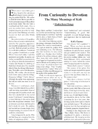 3. from Curiousity to Devotion