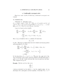 Dirichlet’S Test