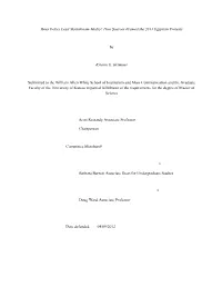 Does Policy Lead Media Coverage?