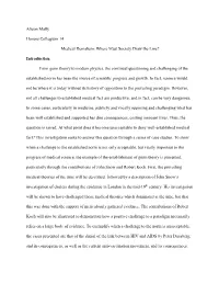 Introduction from Germ Theory to Modern P