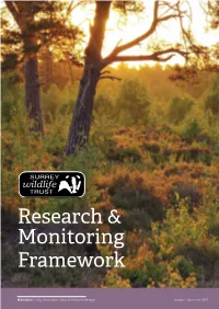Research & Monitoring Framework