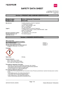 Safety Data Sheet