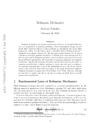 Bohmian Mechanics Arxiv:1704.08017V2 [Quant-Ph] 5